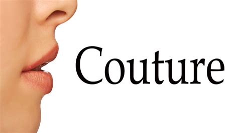 how do you pronounce couture.